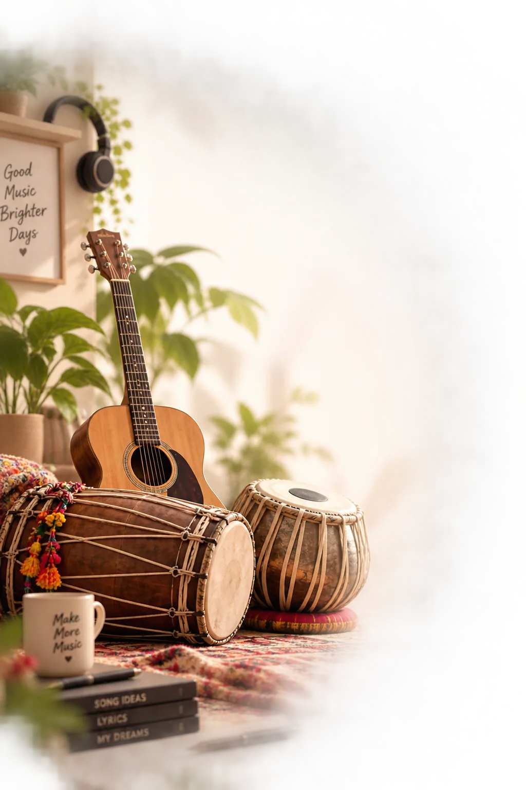 Indian classical acoustic instruments